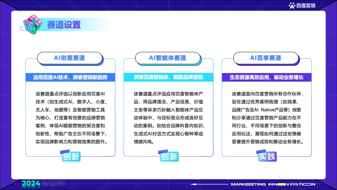 參賽必讀！2024百度AI營(yíng)銷創(chuàng)想季賽制正式公布！